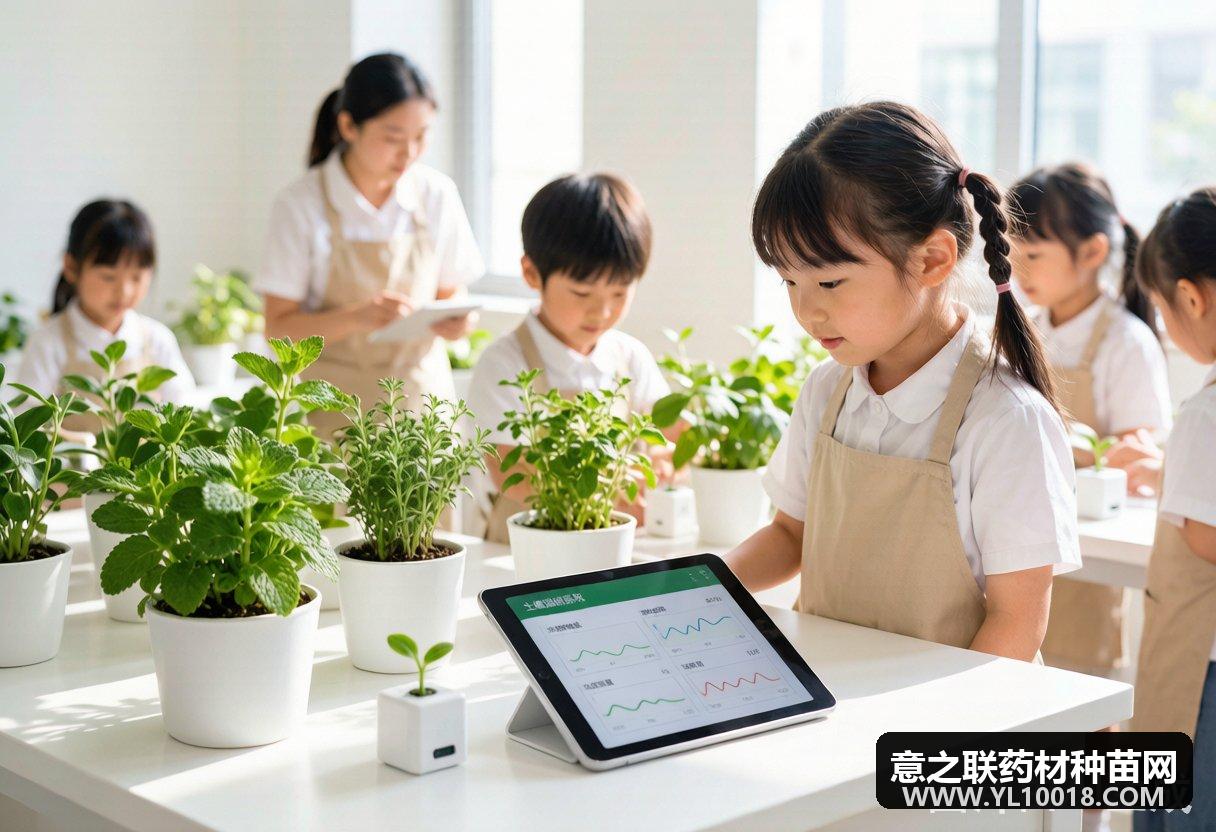 把《本草纲目》搬进物联网 东莞大朗小学建起会说话的智慧草药园
