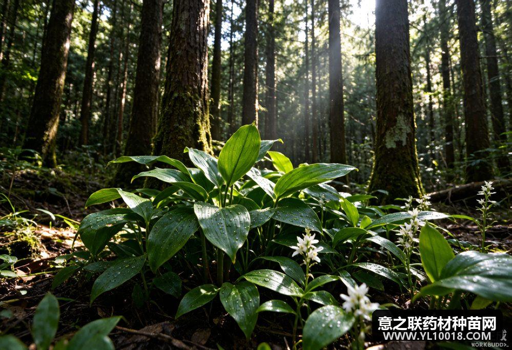 富宁107万招标杉木林下种滇黄精白芨 林下经济扩面
