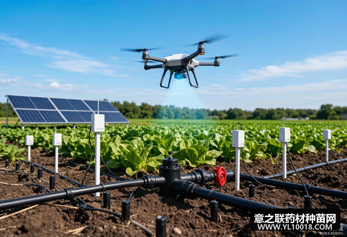 皋兰绿色零碳长廊探路数字农业 AI水肥覆盖中药材