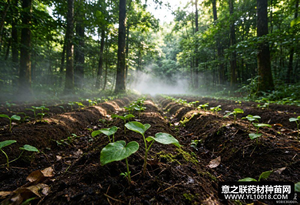 青川林下参试种400亩 年底冲千亩良种