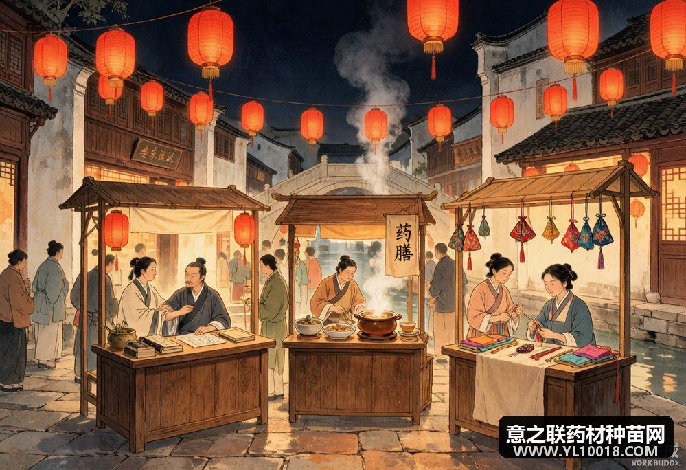 太仓第三届中医药文化夜市开市 娄东医派走进夏夜烟火
