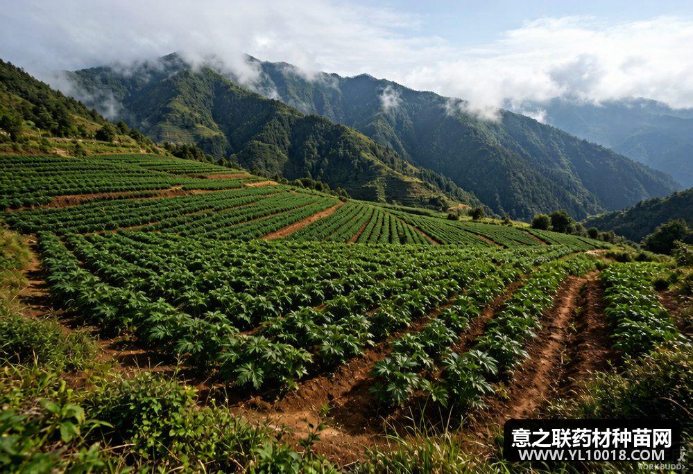 积石山3920亩基地订单种韩当归 药材经加工定向销往韩国