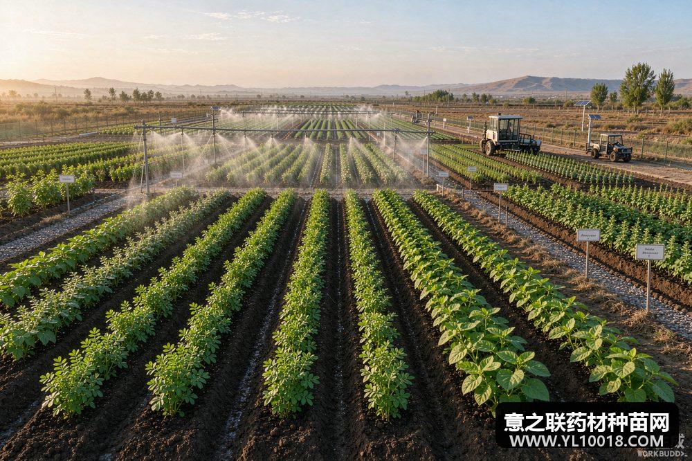 临洮筑牢中药材芯片 6000余亩集约化种苗基地自给外供