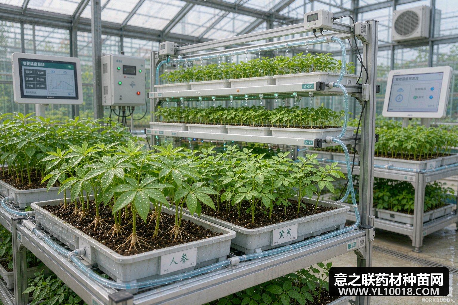 陇西药圃园智能温室育出种业芯 道地药材良种扩繁提速