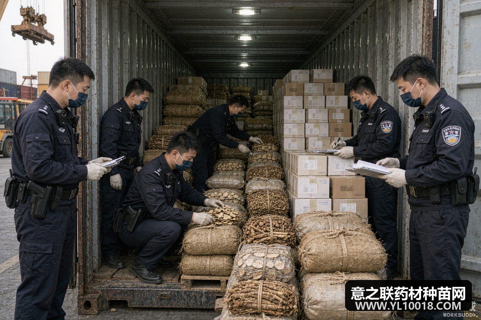 香港海关查获无牌出口中药材中成药