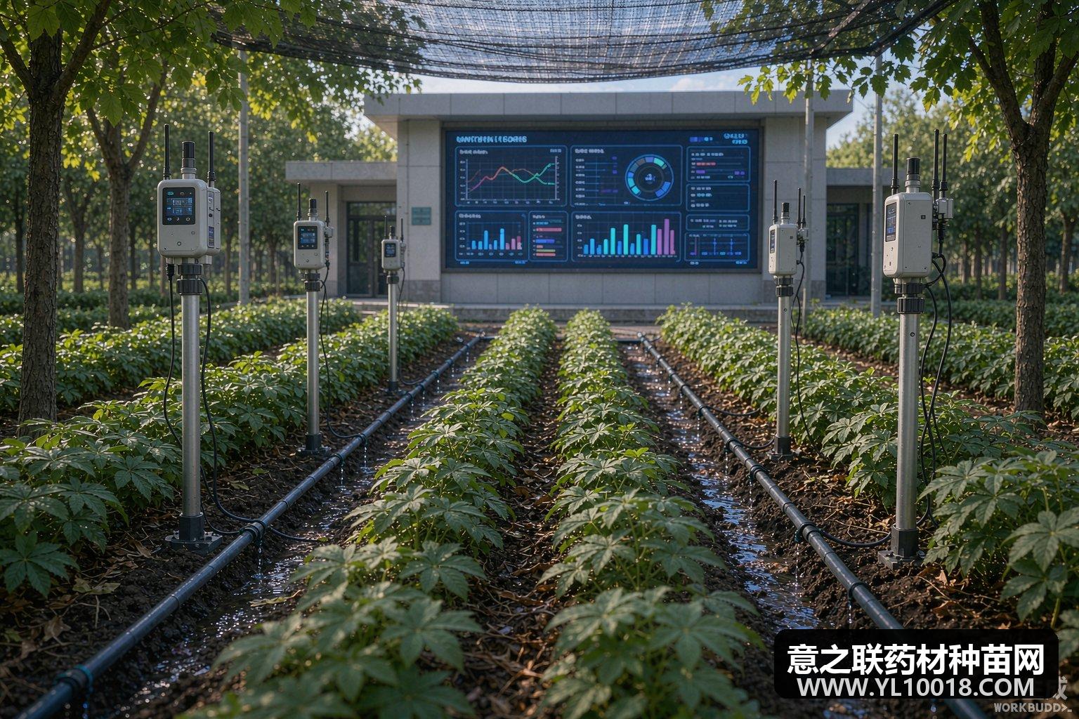 文登西洋参装上数据引擎 全链数字化