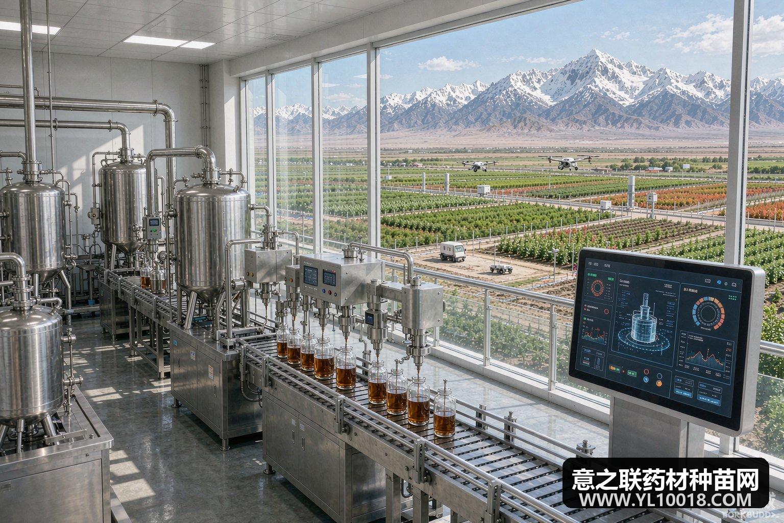 新疆中药民族药智能化生产一线观察 3500亩GAP基地撑起走出去的底气