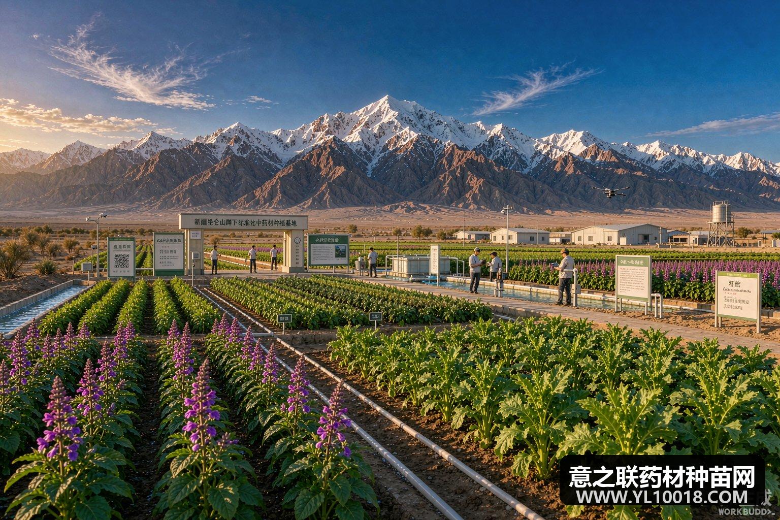 新疆皮山香青兰毛菊苣首获自治区级GAP认证