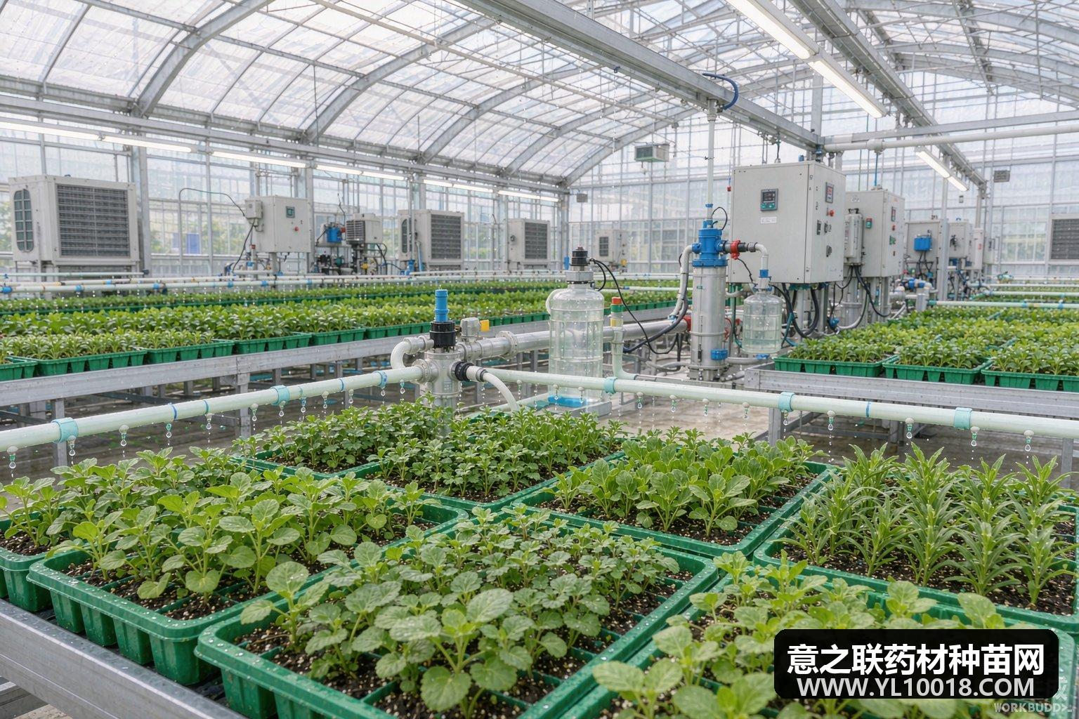 柳江中草药智能育苗基地冲刺竣工 水肥一体化上线