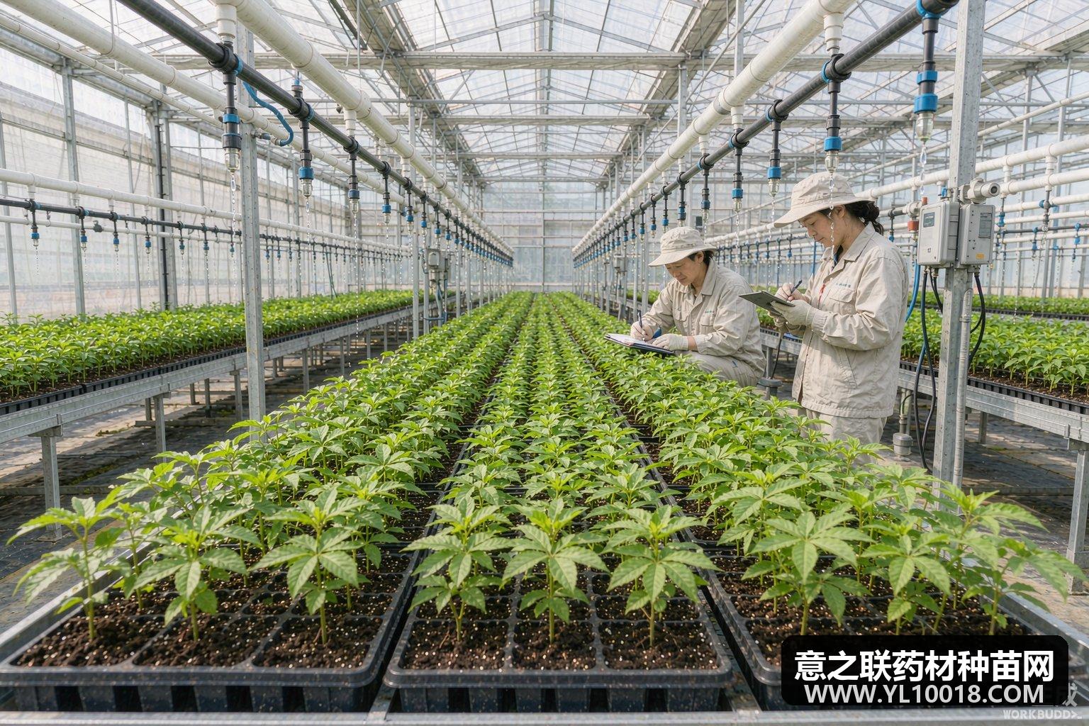 峨山黄精离地穴盘育苗年产1200万株