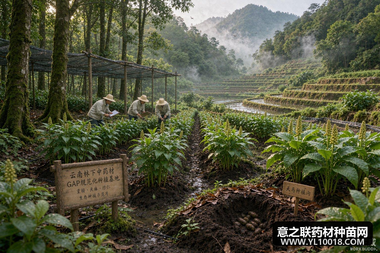 云南第76号GAP通告 重楼天麻砂仁三基地符合