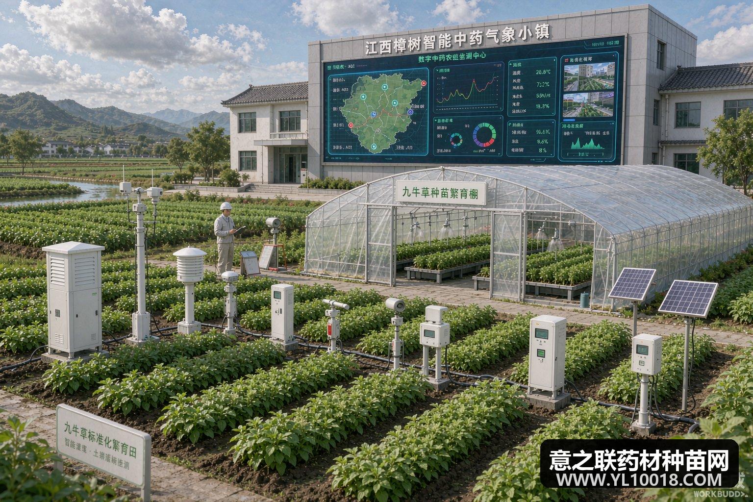 樟树中药气象小镇上线 九牛草驯化产业大脑