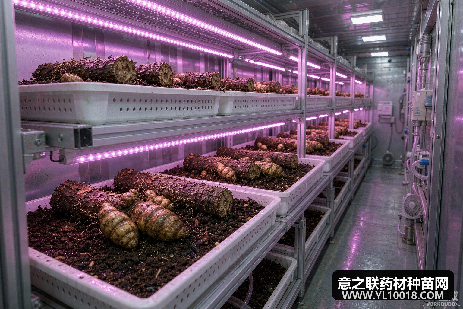 平度5G智能方舱育天麻成功