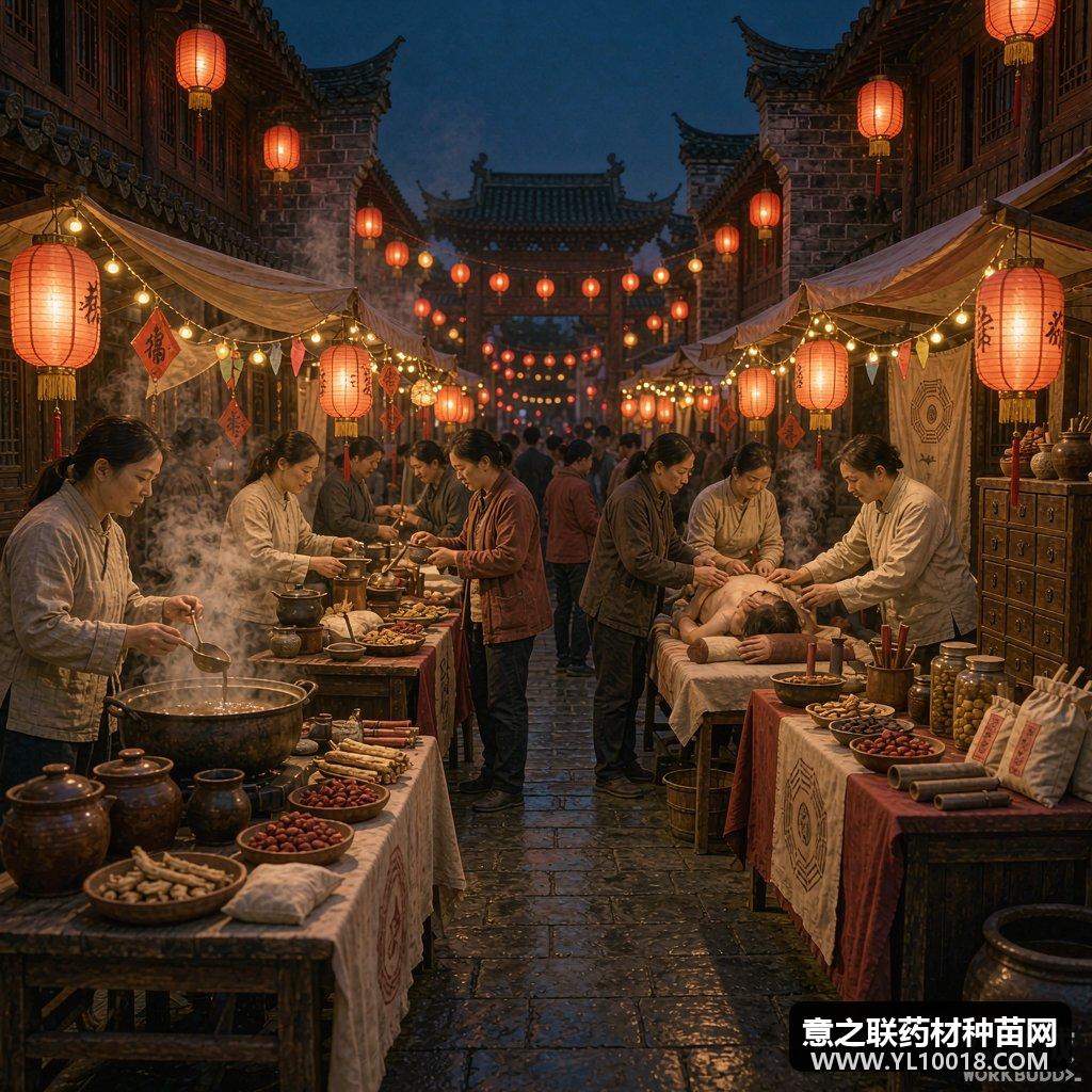广西中医药嘉年华进夜市 壮瑶医药加桂药膳圈粉