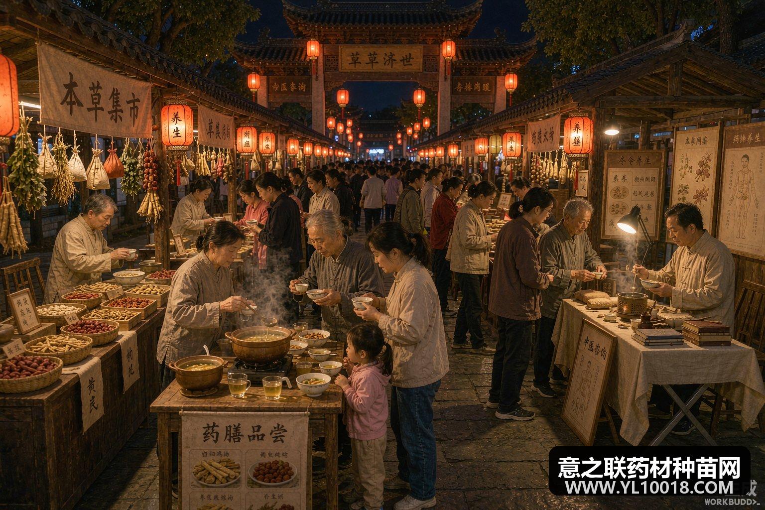 晋江中医药文化市集开进夜市 义诊药膳圈粉