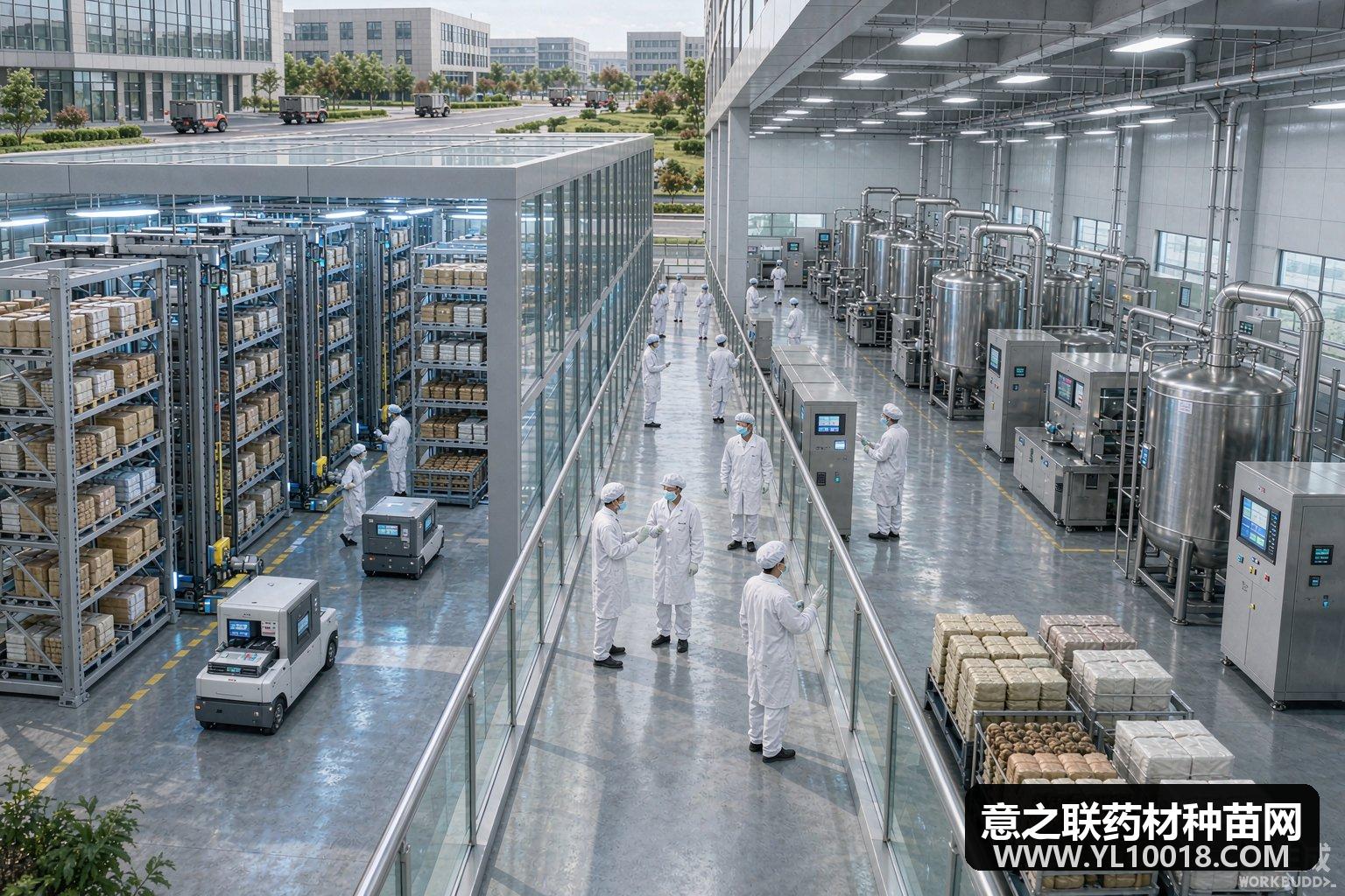 华润三九金寨中药基地投产 智慧链辐射40万亩